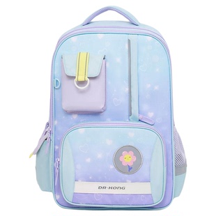 江博士智能护脊减负书包男小学生女三到六年级儿童双肩背包大容量