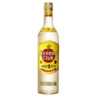 郎家园进口洋酒Havana Club哈瓦那3年朗姆酒700ml鸡尾酒调酒基酒