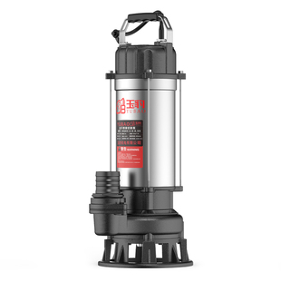 污水泵220v切割泵厕所抽粪泥浆排污泵小型家用潜水泵化粪池抽水泵