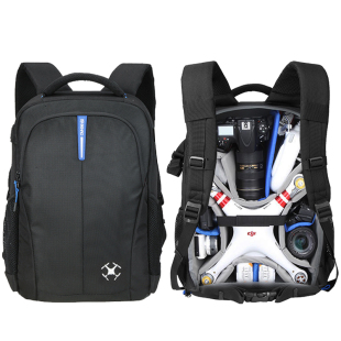 百诺大疆精灵3SE/4PRO无人机御2双肩包4A专业fpv航拍穿越机收纳背包单反包相机包摄影包Phantom配件3A/3S通用