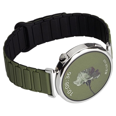 适用华为磁吸硅胶表带手表表带