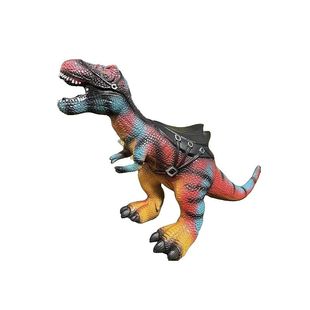儿童坐骑恐龙玩具男孩霸王龙大号软胶仿真模型会吼叫可以坐的恐龙