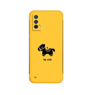 马上发财适用iqooneo5手机壳卡通马年iqooneo5se保护套neo3爱酷iq00neo5s防摔neo5活力版新年无边框硬壳新款