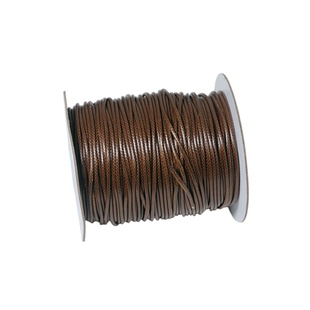 金含diy手工饰品材料手链项链串珠编织绳子韩国蜡绳黑咖色蜡皮绳