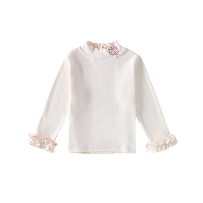 皇室童缘女童半高领打底衫