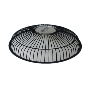 电火盆取暖器铁丝植绒网罩直径40厘米防烫罩子烤火盆维修配件包邮