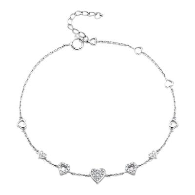 DRHEART系列心愿相通钻石手链女