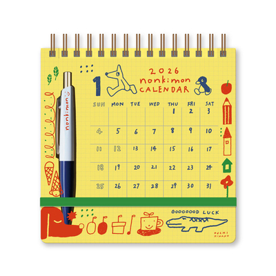 日本SHINNIPPON2026台历手帐本