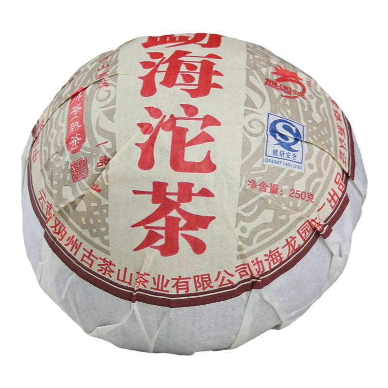 老熟茶普洱茶龙园号年份久沱茶