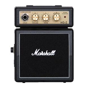 正品英国MARSHALL MS2电吉他小音箱马歇尔MS4装电池迷你马勺音响