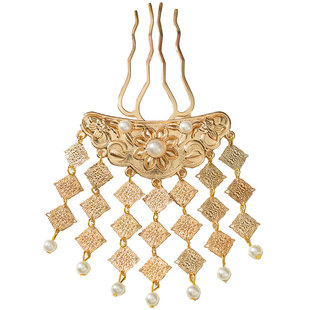 汉服发钗簪子插梳古风掩髻发饰古装配饰敦煌头饰明制流苏饰品宋制