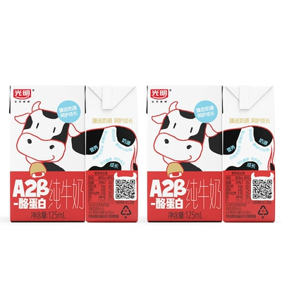 儿童牛奶上海光明新品