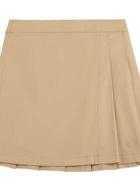 elandkids女童刺绣百褶短裙