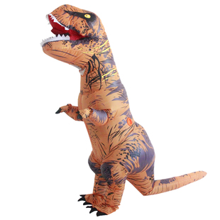 外星人充气衣服霸王龙搞笑太空人偶服装可爱儿童成人活动道具包邮