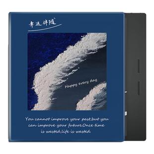 imobile磁吸电子书保护套适用文石poke5海岸风景6s文艺leaf3阅读器tab8c简约mini/onyxbooxpage/7.8电纸书壳