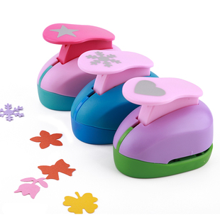 压花器幼儿园儿童大号省力手工diy制作材料手工美劳印花机压纸器打孔器