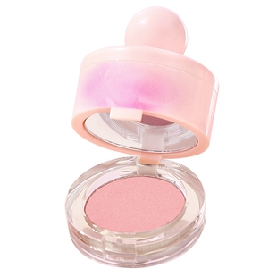 蘑菇头腮红带粉扑柔色懒人气垫化妆师显色自然哑光腮红膏修容胭脂