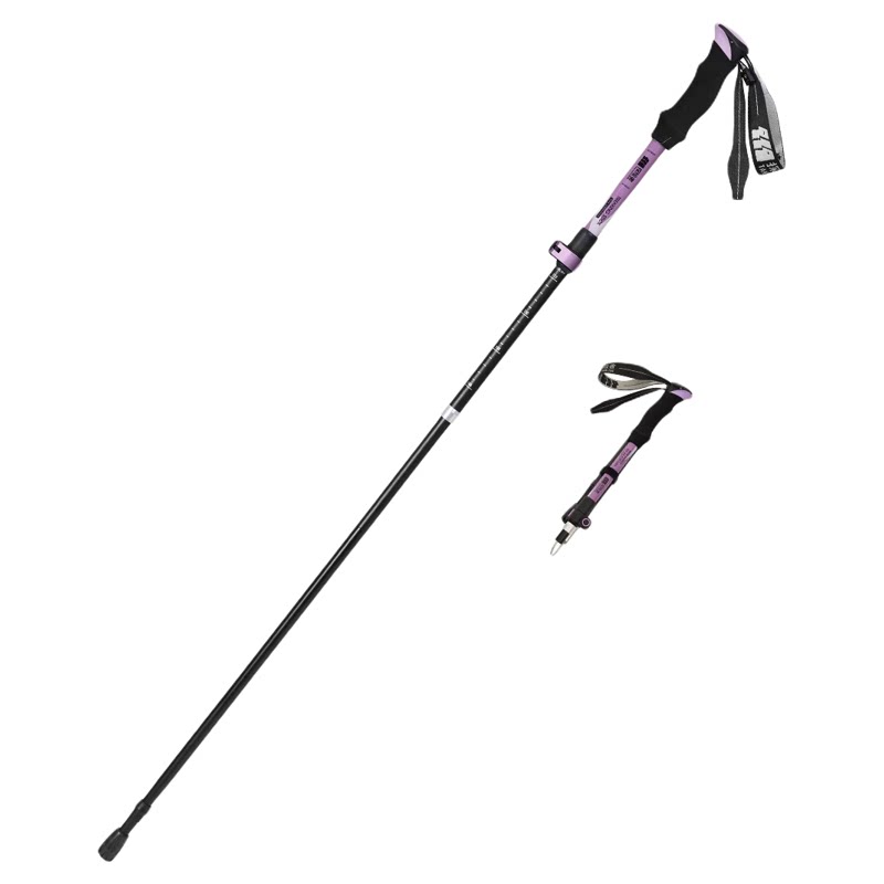探险者专业超轻折叠女士登山杖