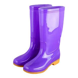 雨鞋女防水防滑水鞋中筒高筒雨靴成人胶鞋厨房加棉保暖干活半桶鞋