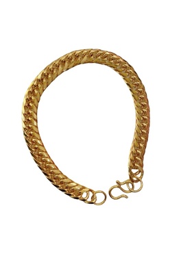 沙金饰品古巴侧身手链过水不掉色