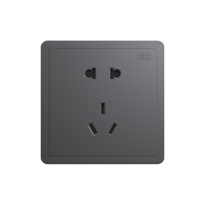 新品远致古典灰开关插座ABB86型