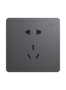 新品远致古典灰开关插座ABB86型