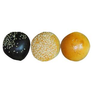 百锦斋迷你汉堡胚小号面包胚汉堡包胚皮即食商用家庭装半成品面包