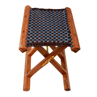 实木枣木红芯马扎家用折叠便携凳子户外垂钓野餐火车烧烤用马扎子