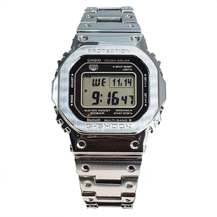 卡西欧时尚小方块SHOCK金银砖35周年限量蓝牙GMW-B5000GD-9/4/D-1