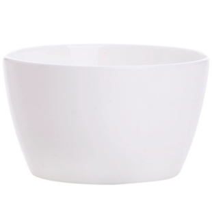 静茜正品骨瓷饭碗家用纯白无铅无镉陶釉下彩瓷碗耐高温易清洗餐具