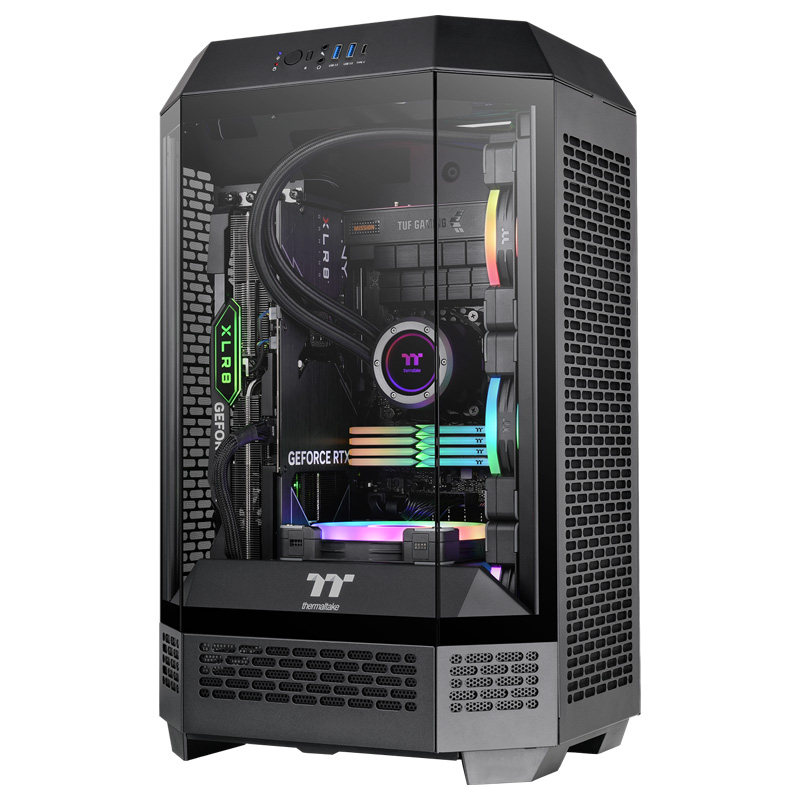 TT机箱Tower300台式机电脑电脑