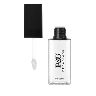 红与黑透明唇釉嘟嘟唇水光透明唇蜜锁色口红雨衣化妆师唇部提亮液