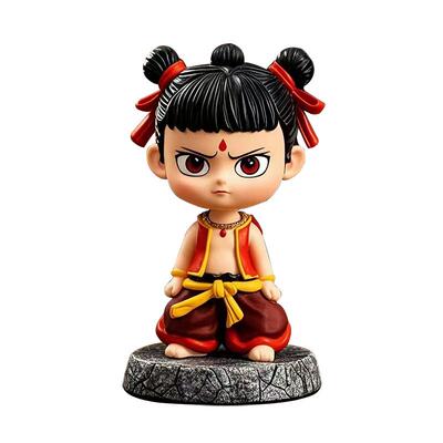 摇头哪吒车载摆件配送双面胶