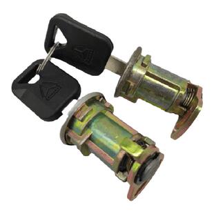 适配中国重汽豪沃车门锁芯钥匙芯锁门HOWO车门锁芯防盗门配件