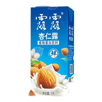 露露杏仁露1L*2盒植物蛋白饮料