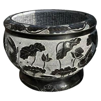 石雕鱼缸石头门仿古石缸