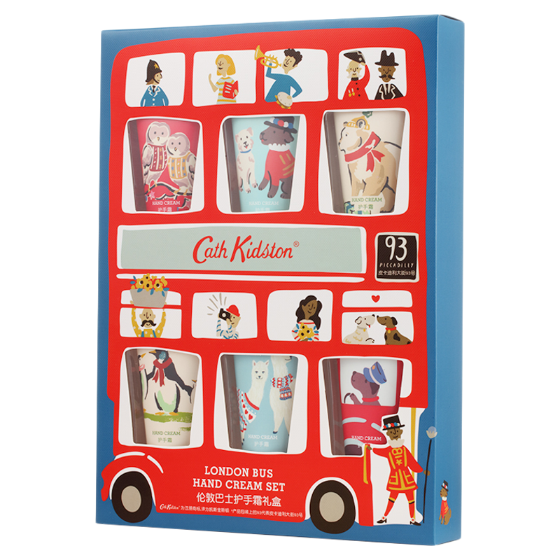 Cath Kidston伦敦巴士护手霜礼盒补水保湿送礼物伴手礼女生秋冬