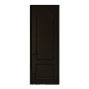 TATA木门室内门卧室门折叠推拉门家用黑色法式复古房间门ZX108