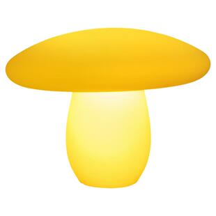 滚塑时尚蘑菇造型草坪灯户外防水LED充电式彩光装饰灯庭院地插灯