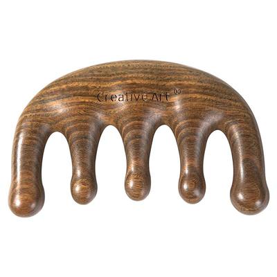 头部经络正品檀木按摩梳