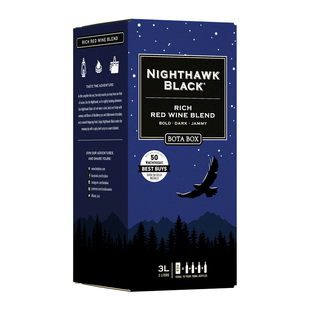 勃塔夜鹰 NIGHTHAWK 馥郁混酿/波本桶陈酿赤霞珠红/黄油霞多丽白