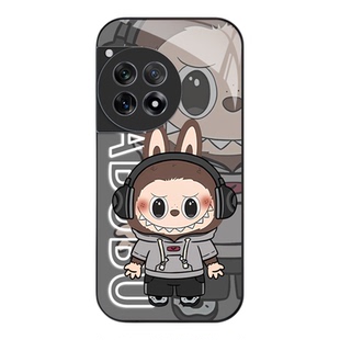 拉布布适用一加ACE5手机壳ACE5Pro玻璃壳1+ACE3男女情侣ACE2v全包oneplus 13/12/11/10/9液态9rt潮新款保护套