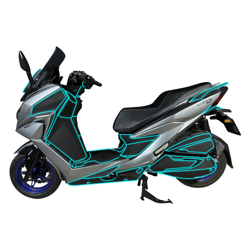 适用光阳赛艇ST250车身装甲贴