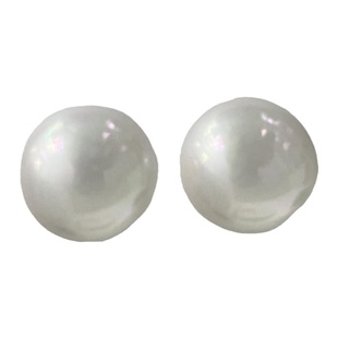 zui温柔~夸张超大珍珠耳钉女2025新款爆款高级感耳环气质独特耳饰