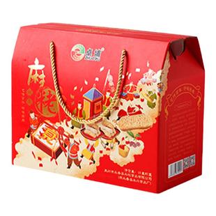 卓埔牌永春麻粩福建闽南特产达埔麻枣休闲花生年货零食黑芝麻礼盒