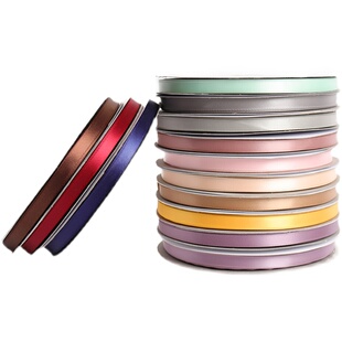 芯苼 100码马卡龙涤纶丝带花店鲜花花束包装绑带礼品装饰花艺资材