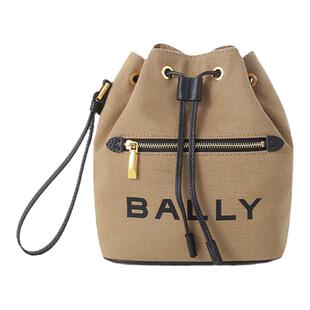Bally巴利 女士水桶包抽绳包帆布包手提包腕包银泰百货 300095