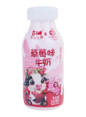 草莓巧克力风味牛奶甘蒂牧场