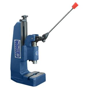 授权全新上海申康长友牌J03-0.4A手动压力机 4KN/400KG手扳冲床