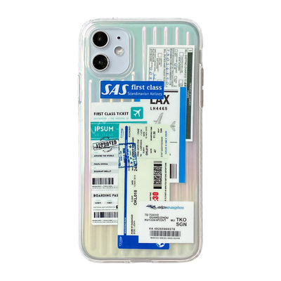 苹果胜利大道旅行箱原创手机壳